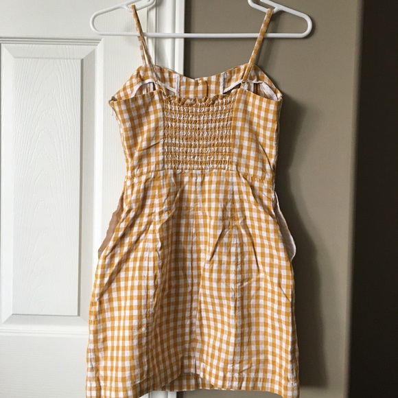 Petite Studio NYC Yellow Gingham Dress - Picture 8 of 14